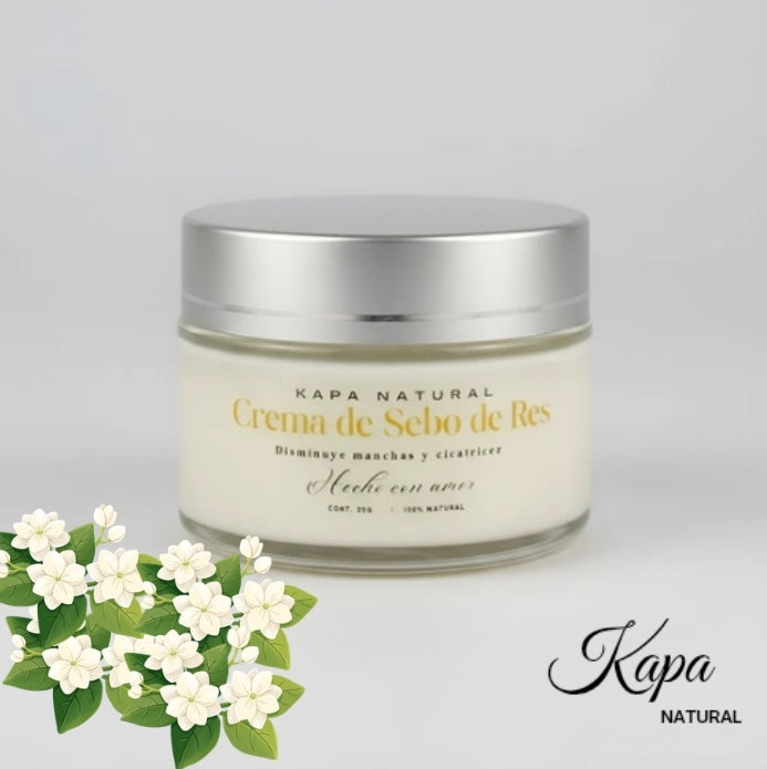 Beef Tallow Cream / Crema De Sebo De Res Con Aceite De Rosa Mosqueta